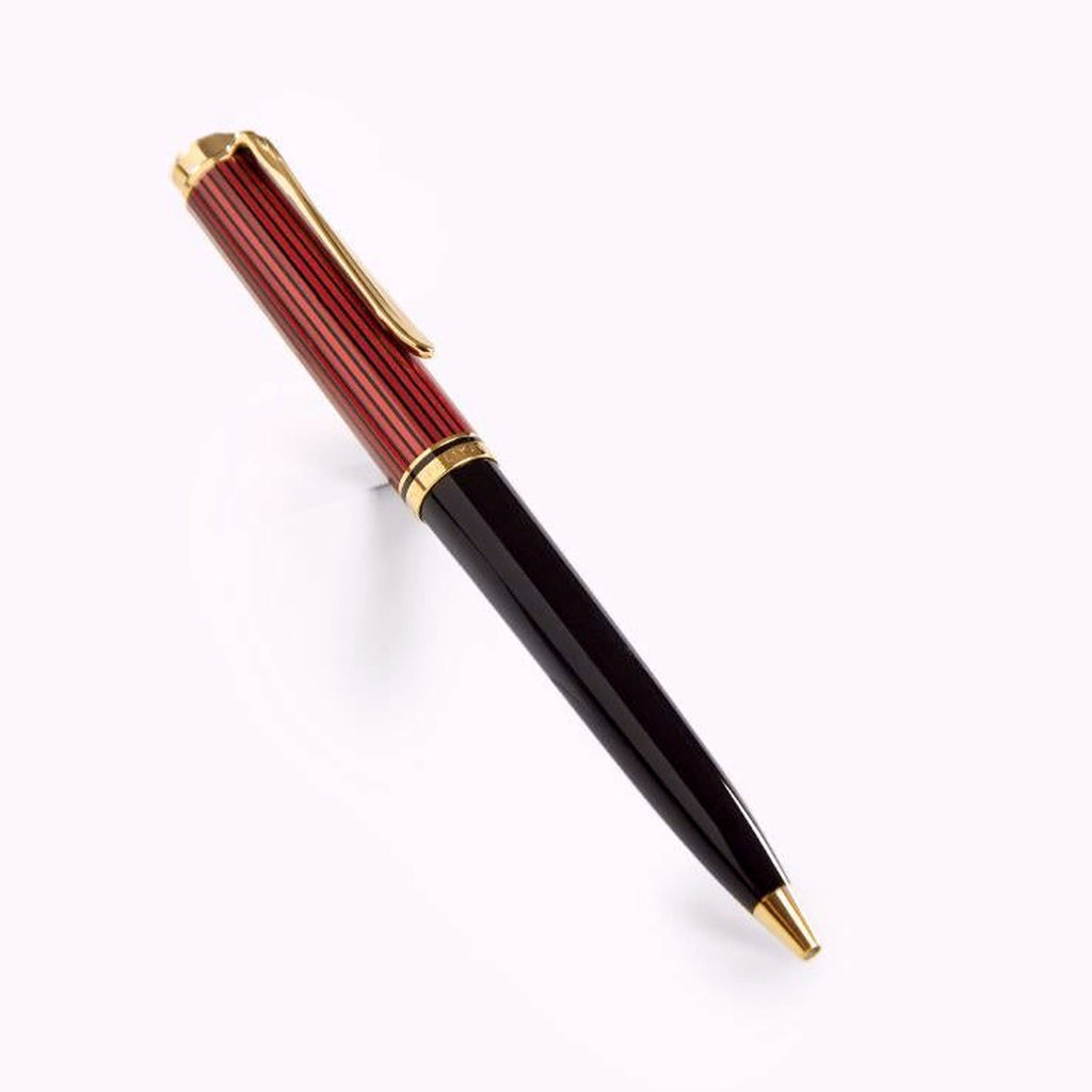 Pelikan Souveran K800 Black/Red Ballpoint Pen 816595