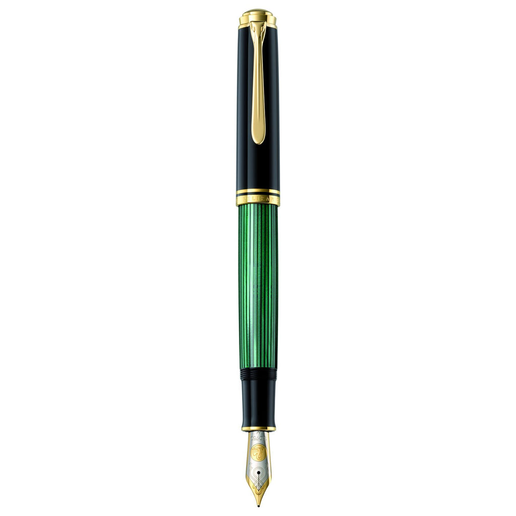Pelikan Souveran M1000 Black/Green Fountain Pen