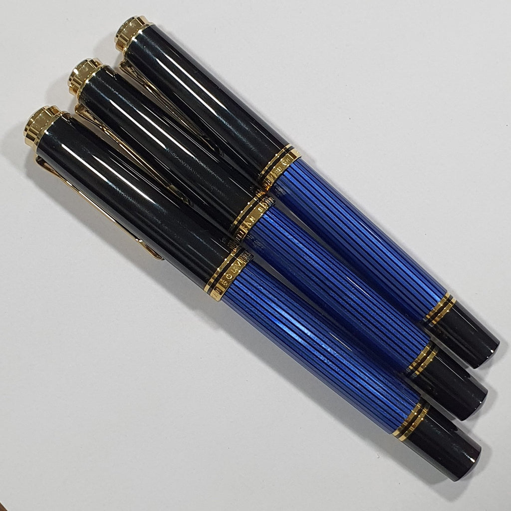 Pelikan Souveran M600 Black/Blue Fountain Pen | Germany