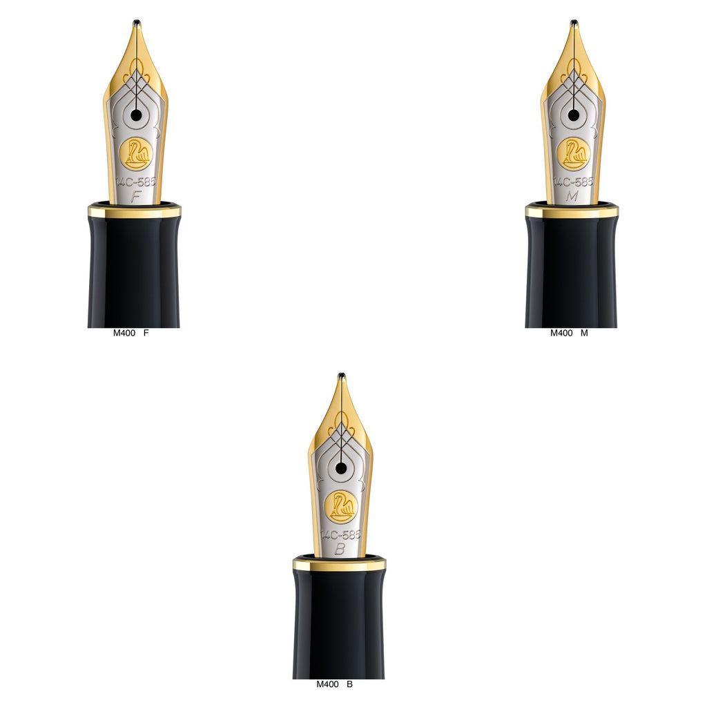 Pelikan Souveran M400 Black/Green Fountain Pen | Germany