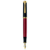 पेलिकन सॉवरन M400 काला/लाल फाउंटेन पेन