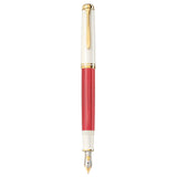 Pelikan Souveran M600 SE Red/White Fountain Pen (Special Edition)