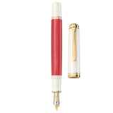 Pelikan Souveran M600 SE Red/White Fountain Pen (Special Edition)