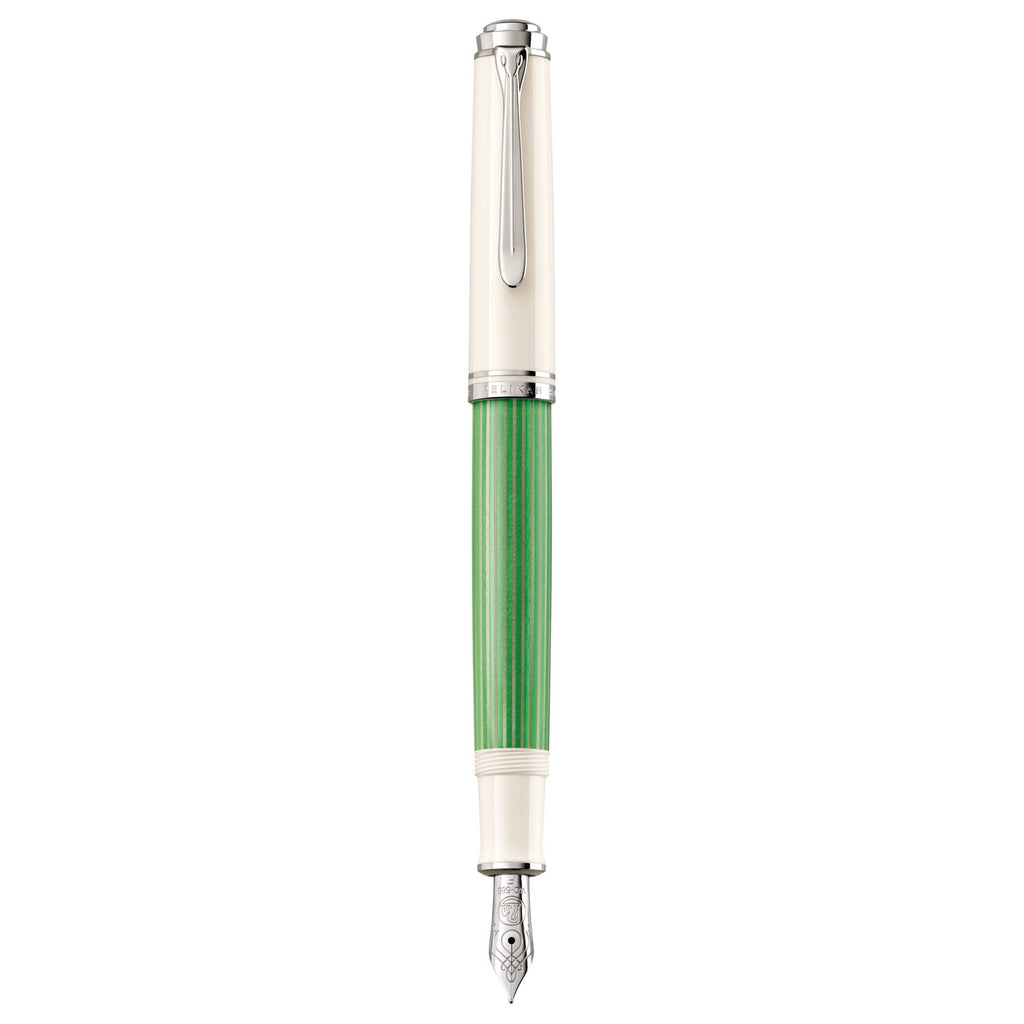 Pelikan Souveran M605 Green/White Fountain Pen (Special Edition)