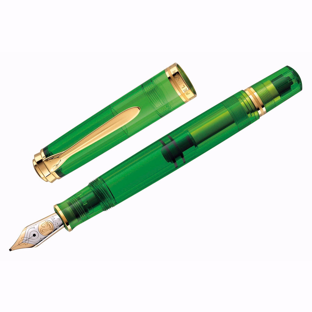 Pelikan Souveran M800 Green Demostrator Fountain Pen (Special Edition)