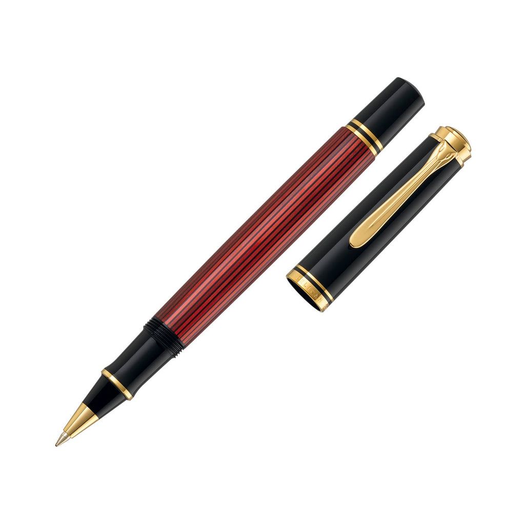Pelikan Souveran R400 Black/Red Roller Ball Pen 925305