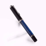 Pelikan Souveran R405 Black/Blue Roller Ball Pen 932988