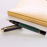 Pelikan Souveran R800 Black/Green Roller Ball Pen 987990
