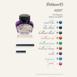 Pelikan 4001 Ink Bottle (Blue Black - 62.5 ML) 329151