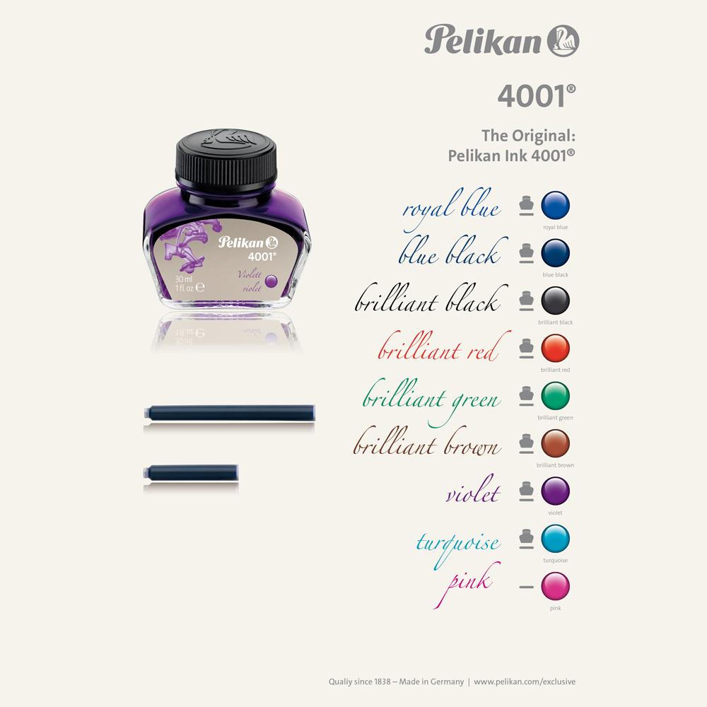 Pelikan 4001 Ink Bottle (Blue Black - 62.5 ML) 329151