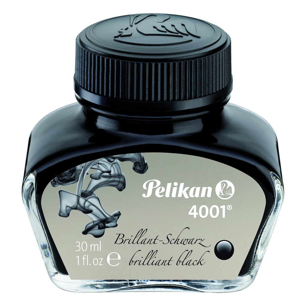 Pelikan 4001 Ink Bottle (Brilliant Black - 30 ML) 301051