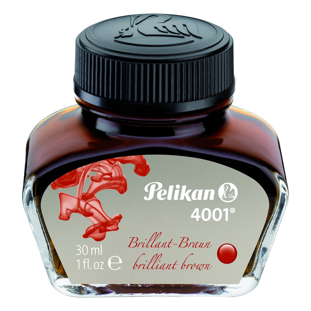 Pelikan 4001 Ink Bottle (Brilliant Brown - 30 ML) 311902