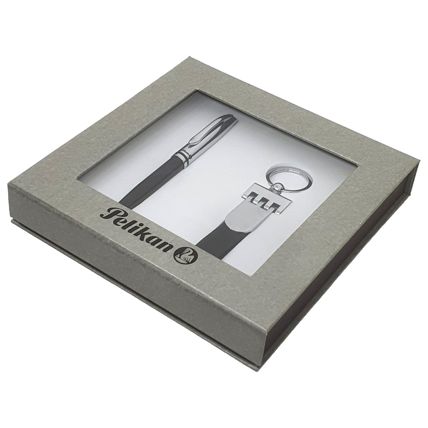 Pelikan Jazz Ballpoint Pen with Keychain Gift Set 806930