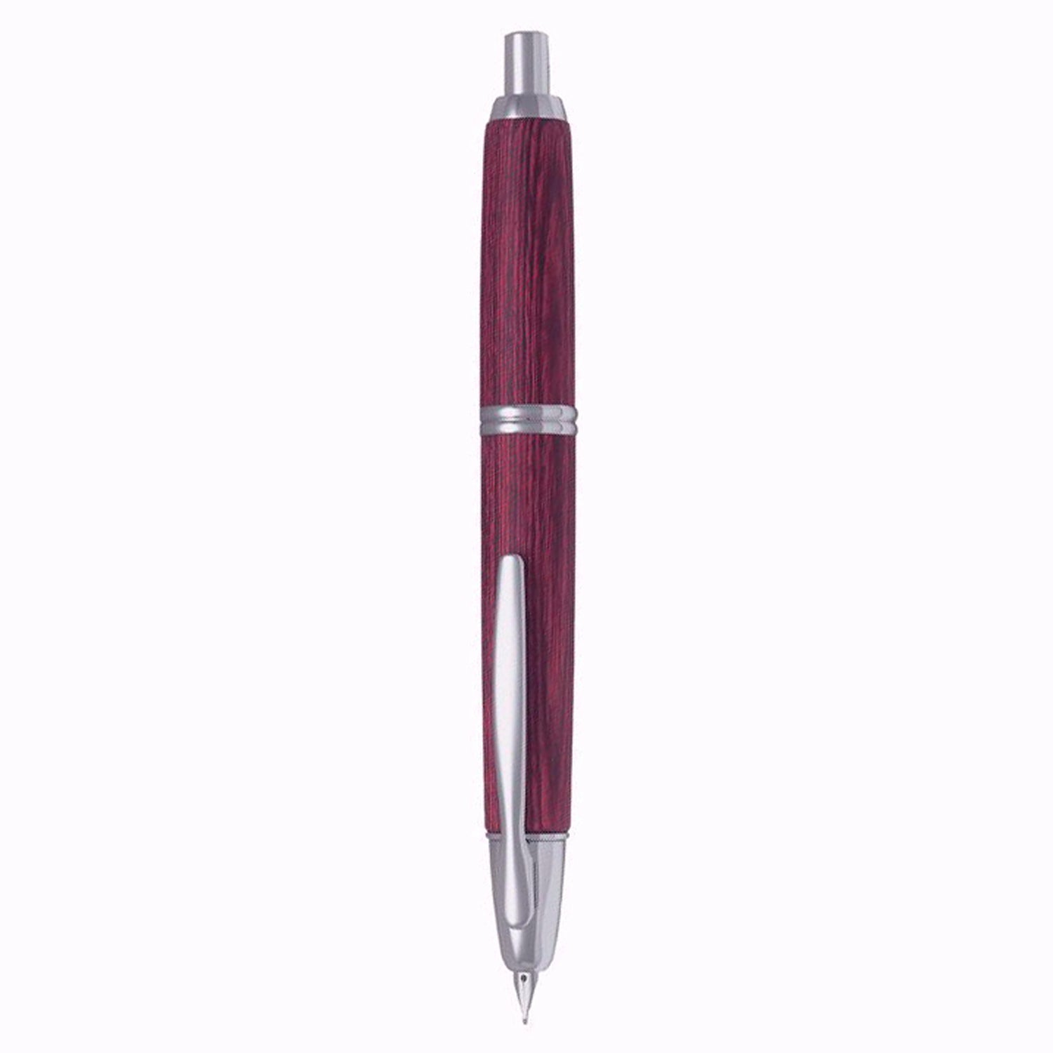 Pilot Capless Dark Red Birch CT Fountain Pen