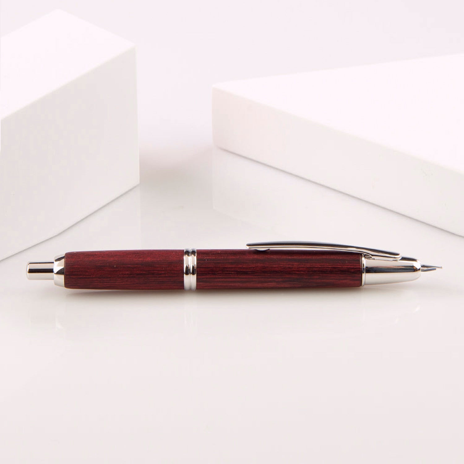 Pilot Capless Dark Red Birch CT Fountain Pen
