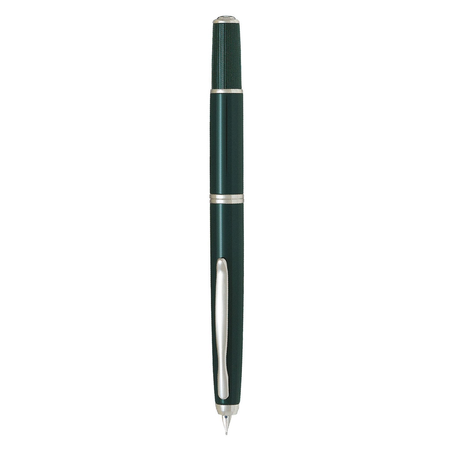 Pilot Capless Fermo Dark Green CT Fountain Pen