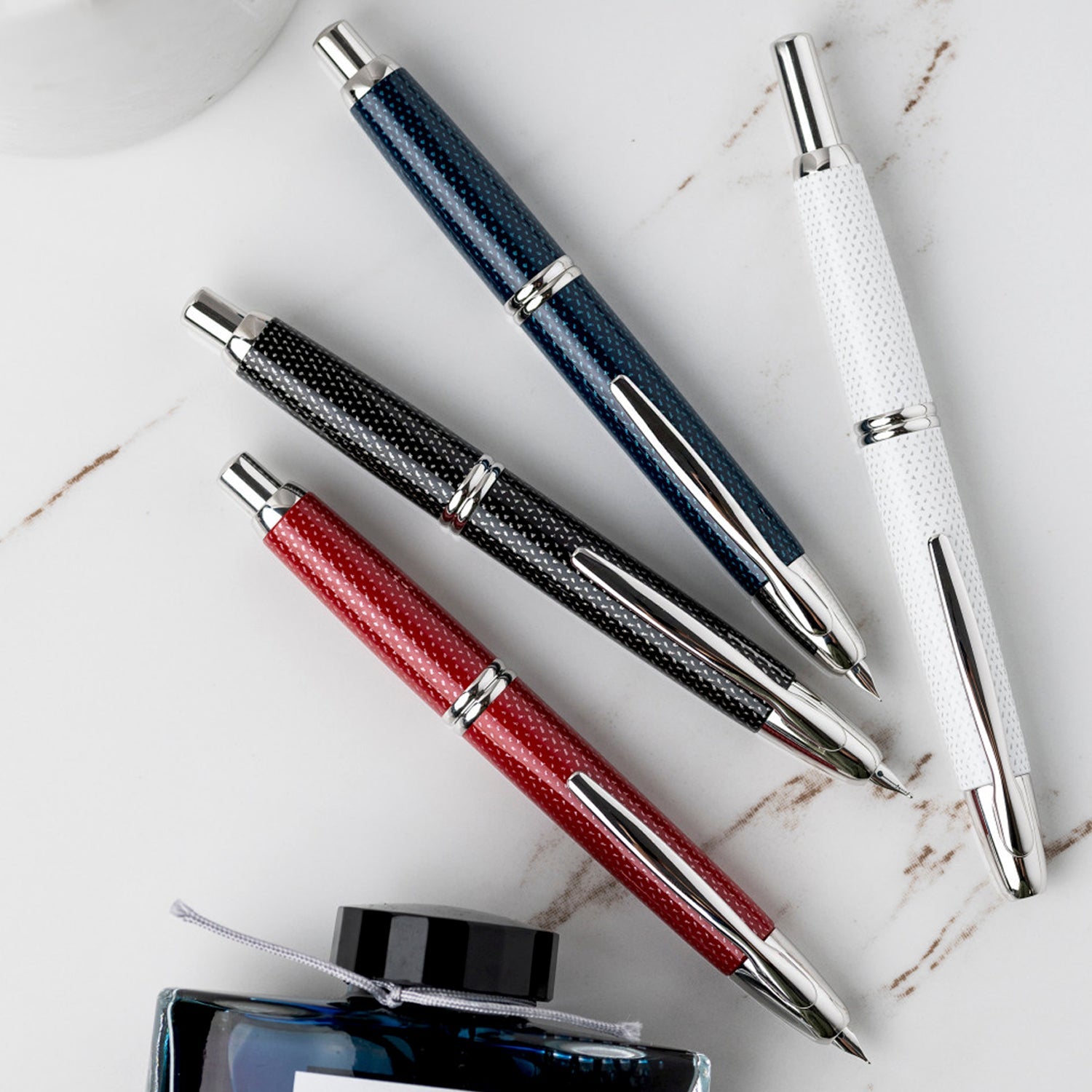 Pilot Capless Kasuri Black CT Fountain Pen