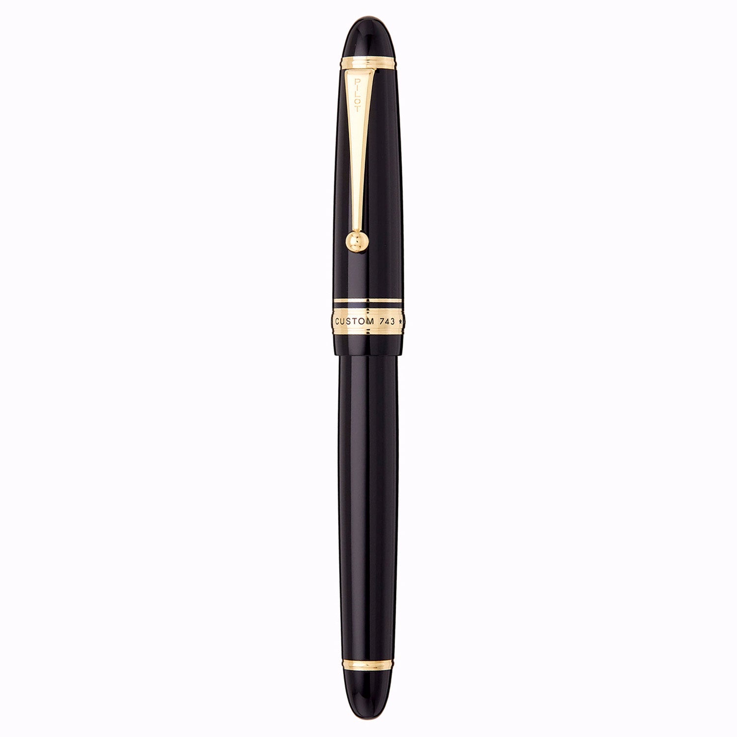 Pilot Custom 743 Black GT Fountain Pen – OnlineMantra.in