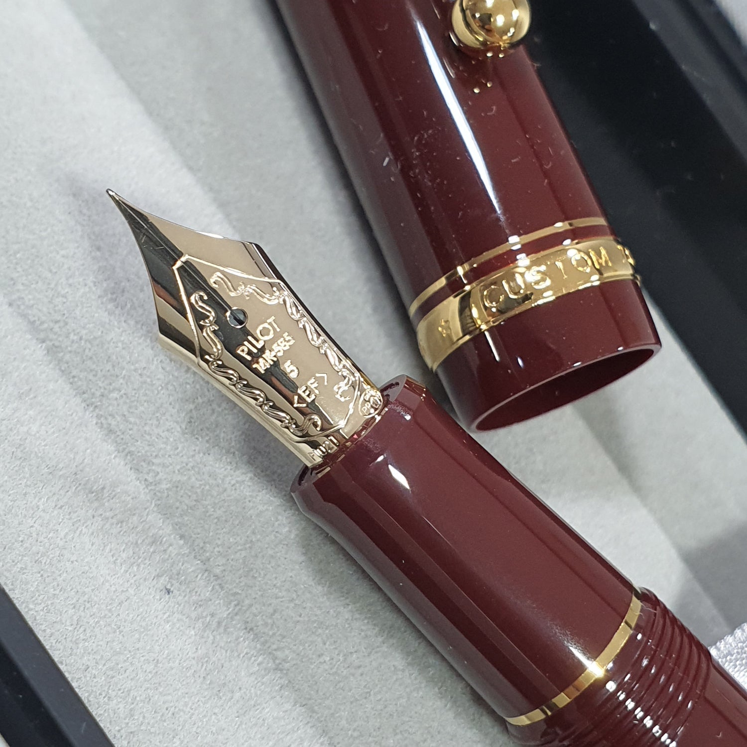 Pilot Custom 74 Dark Red GT Fountain Pen