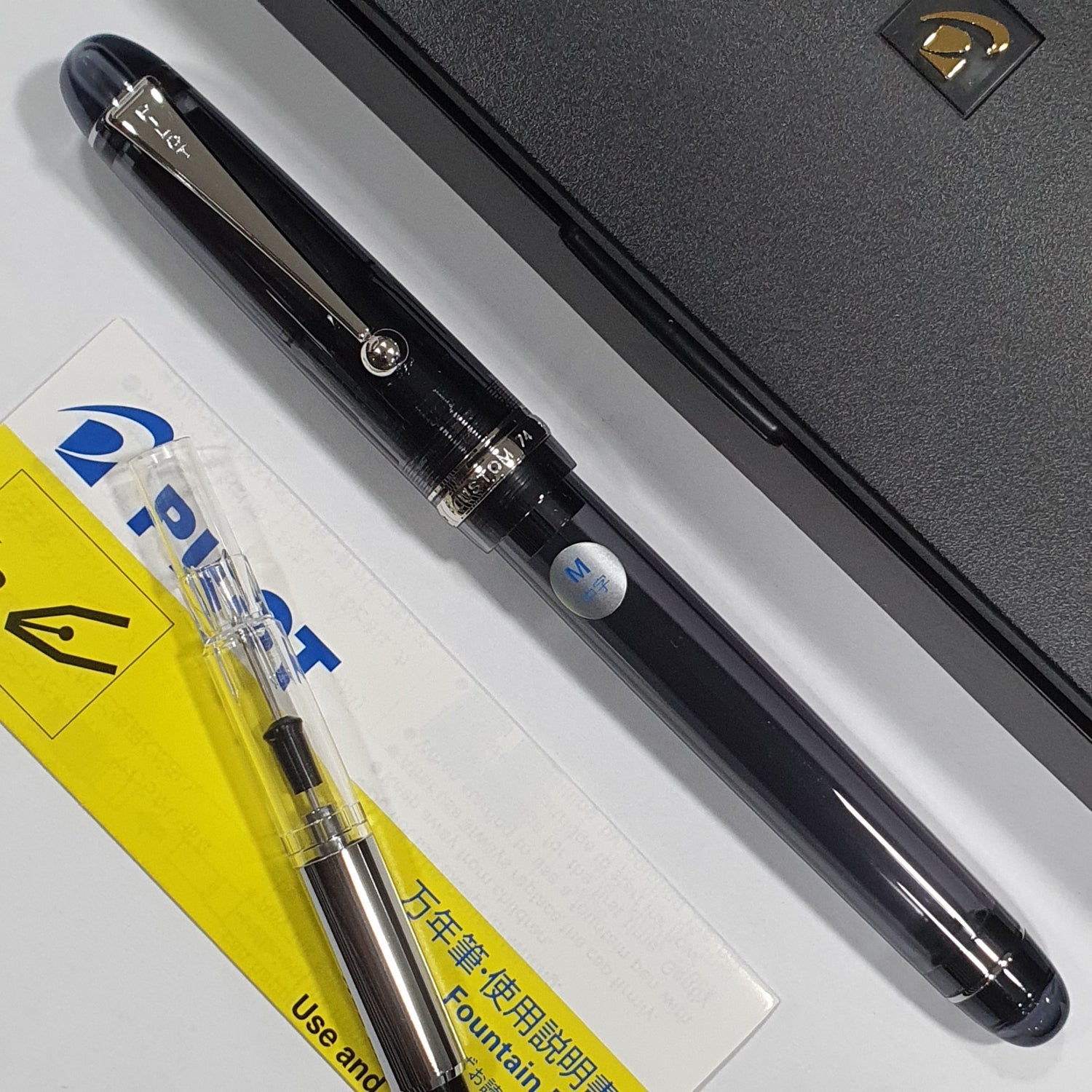 Pilot Custom 74 Tinted Black CT Fountain Pen