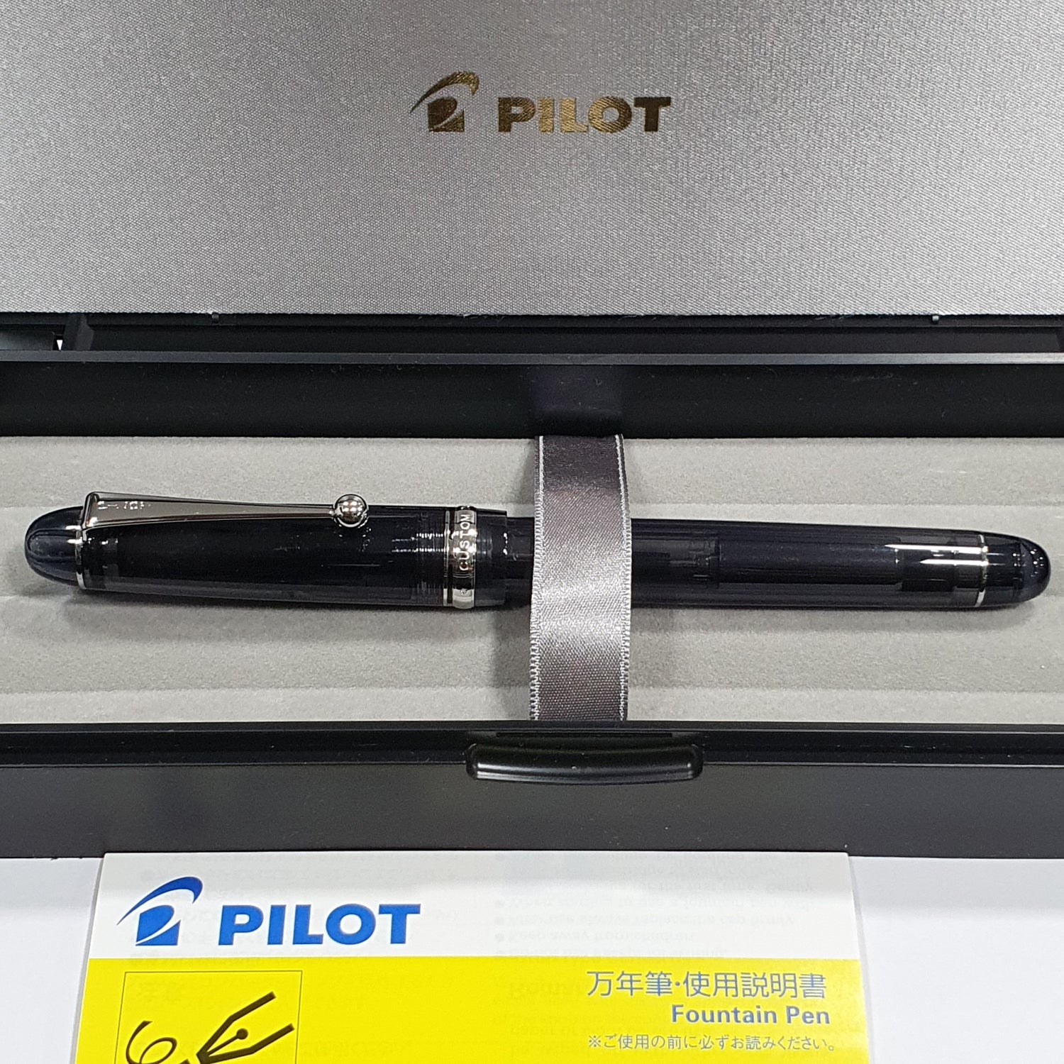 Pilot Custom 74 Tinted Black CT Fountain Pen