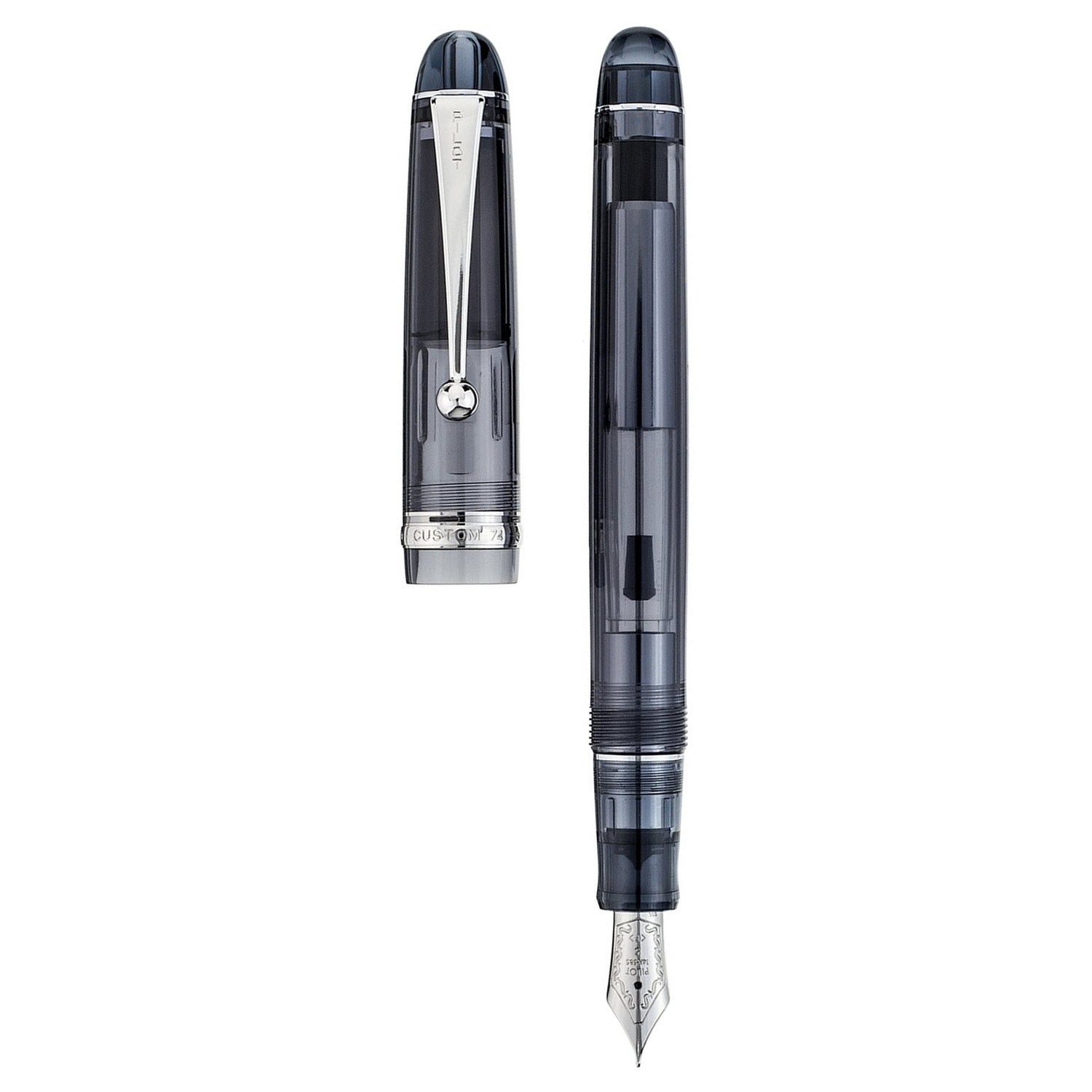 Pilot Custom 74 Tinted Black CT Fountain Pen