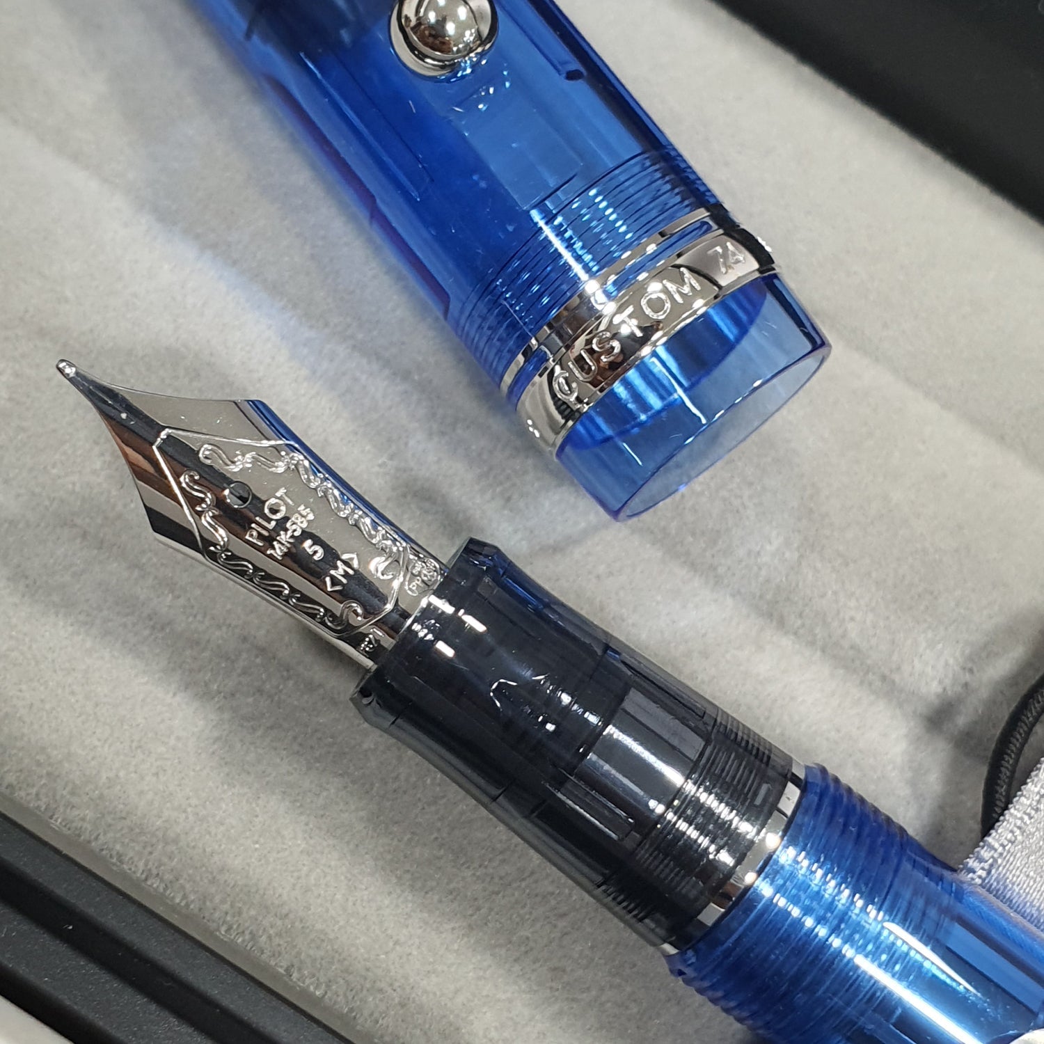 Pilot Custom 74 Tinted Blue CT Fountain Pen