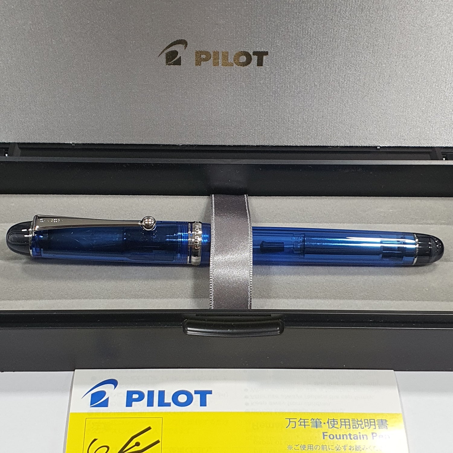 Pilot Custom 74 Tinted Blue CT Fountain Pen