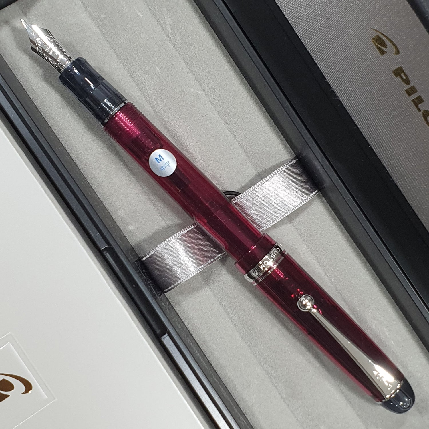Pilot Custom 74 Tinted Wine Red CT Fountain Pen