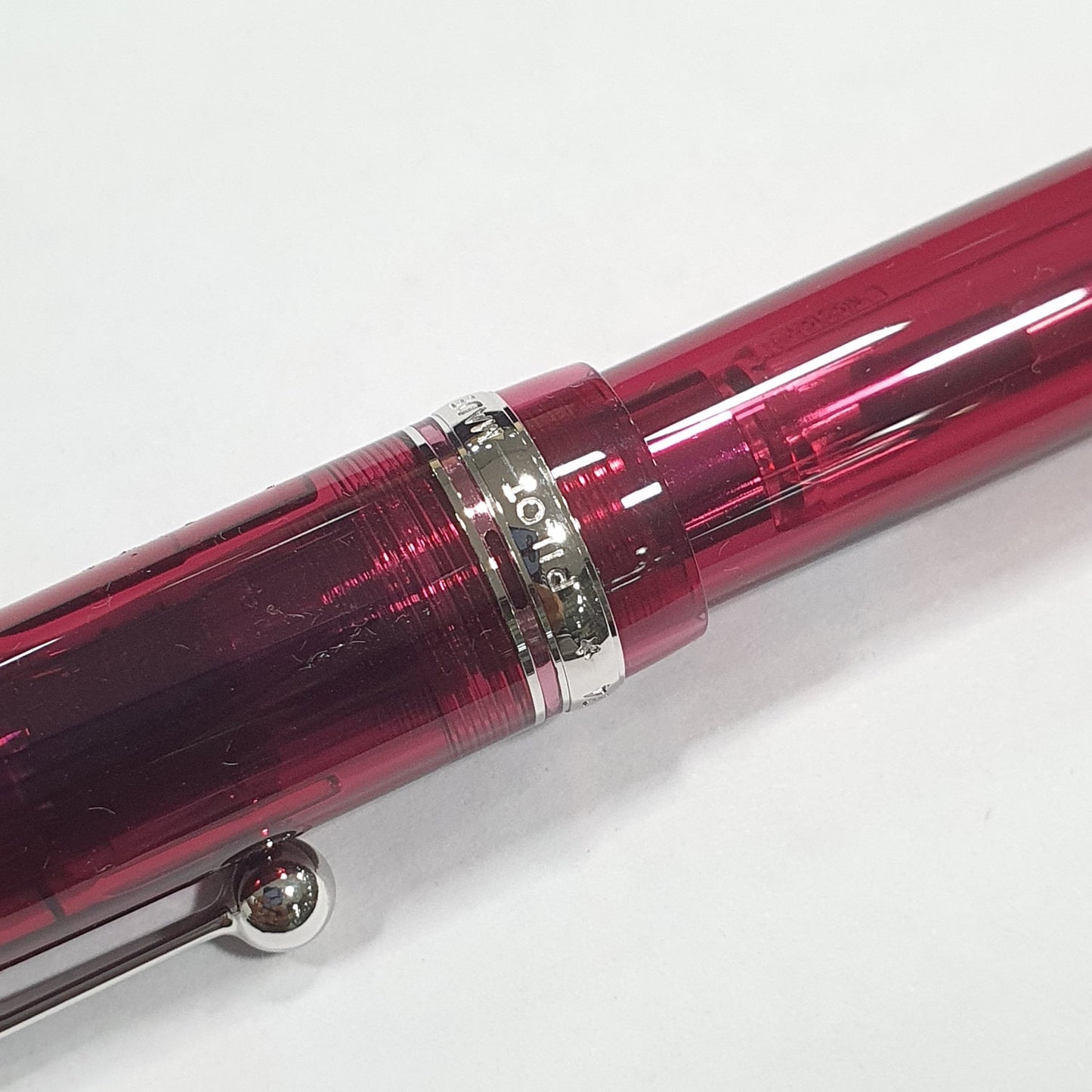 Pilot Custom 74 Tinted Wine Red CT Fountain Pen