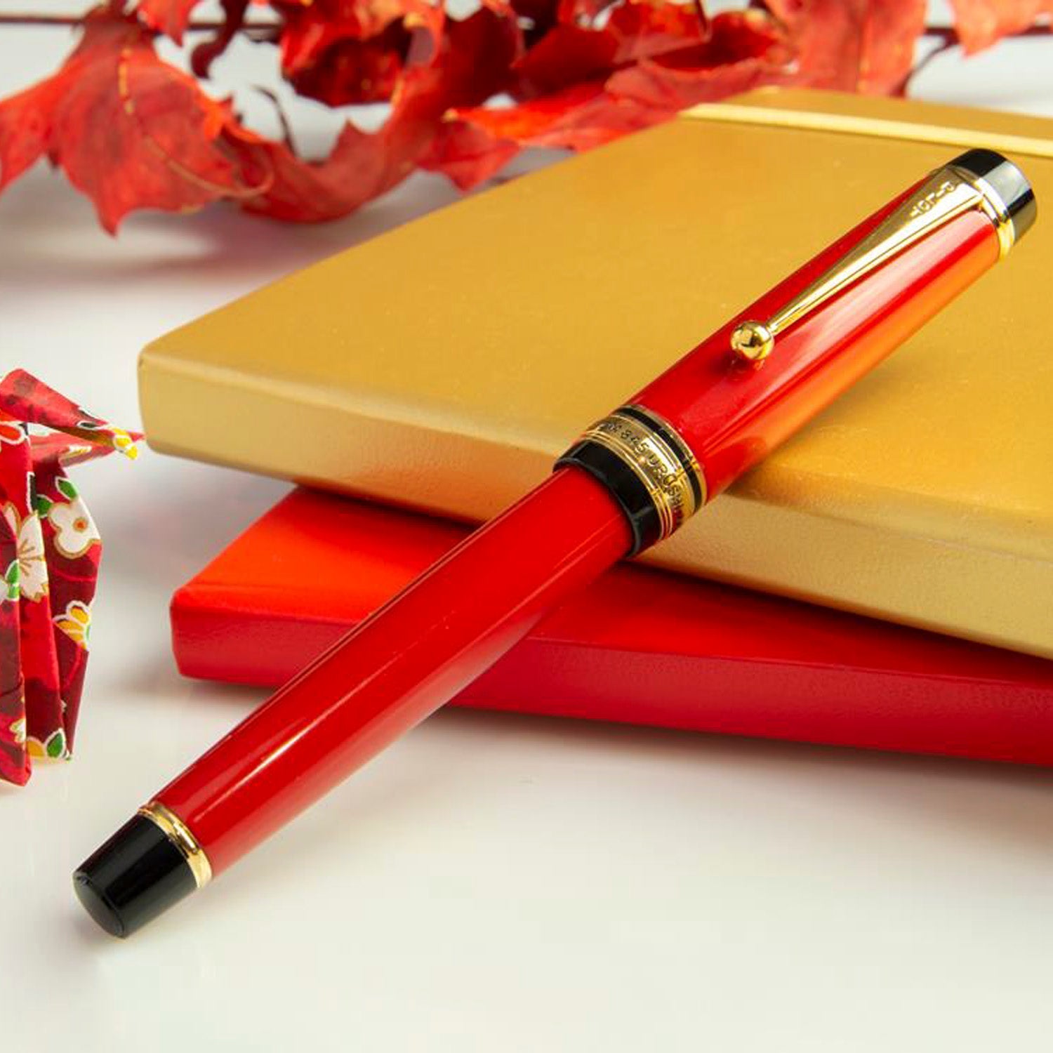 Pilot Custom 845 Vermillion 18CT Fountain Pen