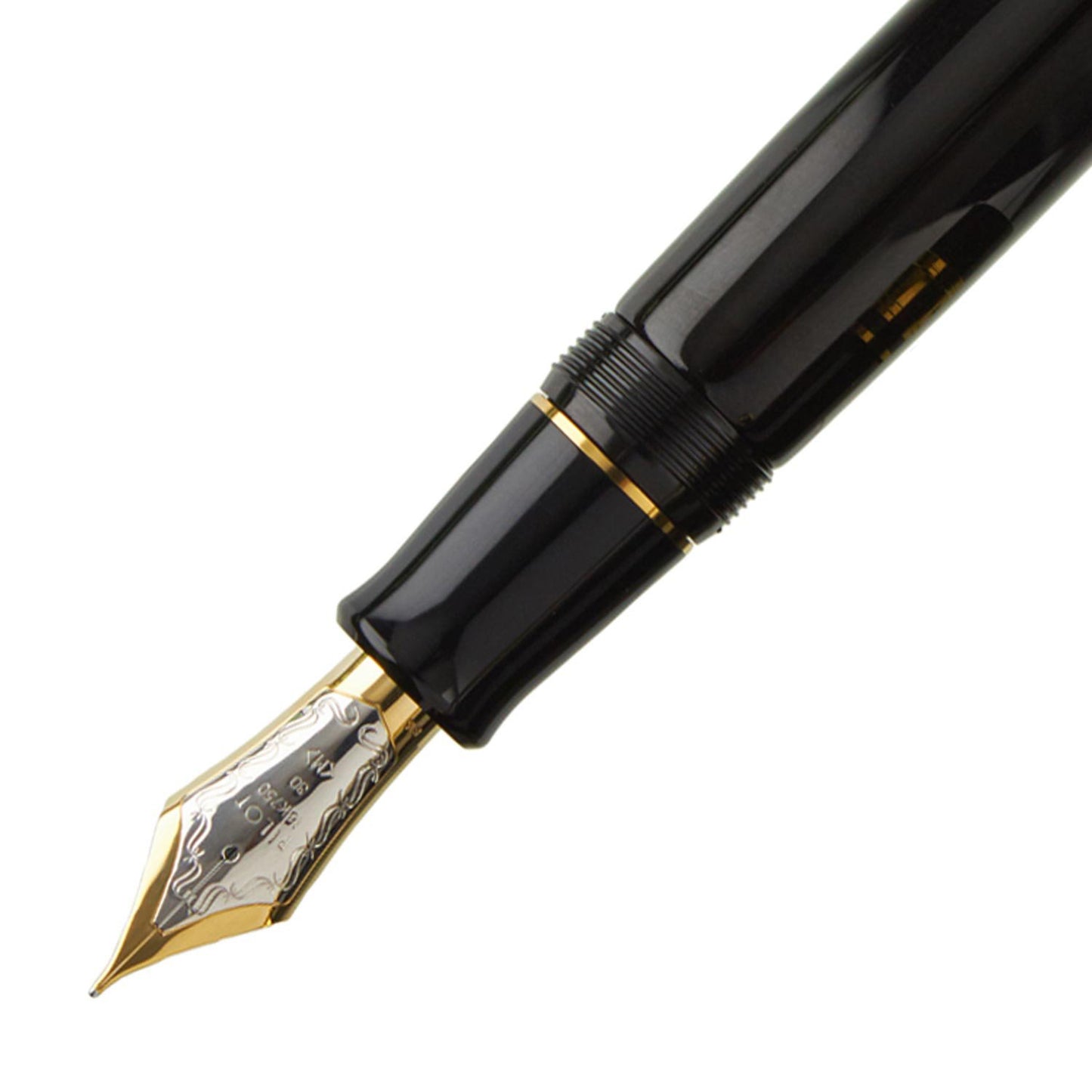Pilot Custom Urushi Black GT Fountain Pen