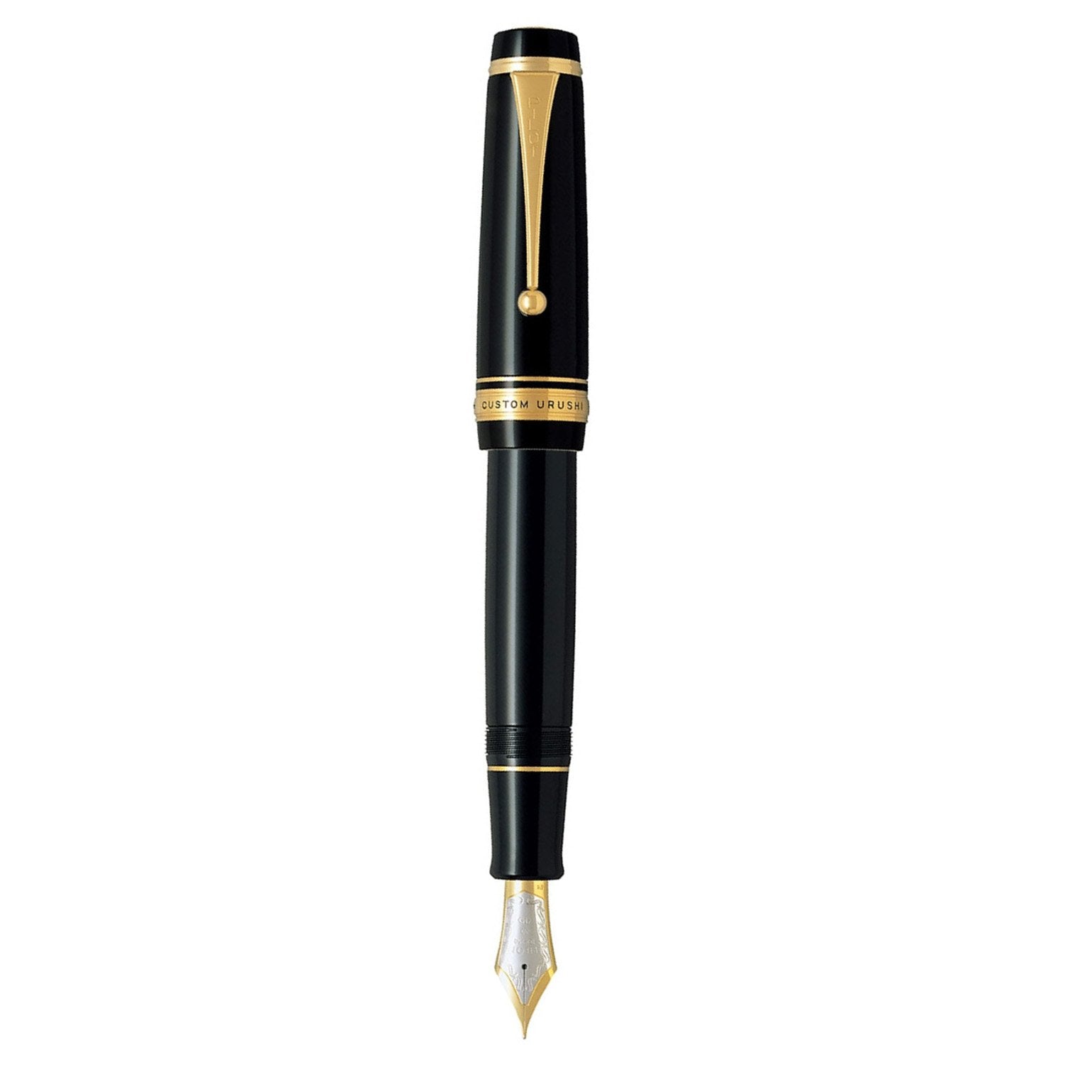 Pilot Custom Urushi Black GT Fountain Pen