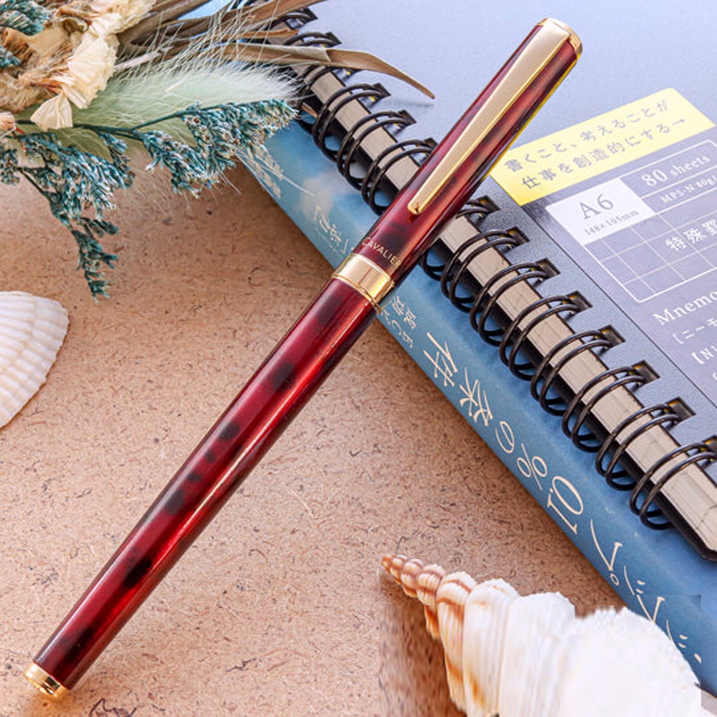 Pilot Cavalier Black/Red GT Fountain Pen