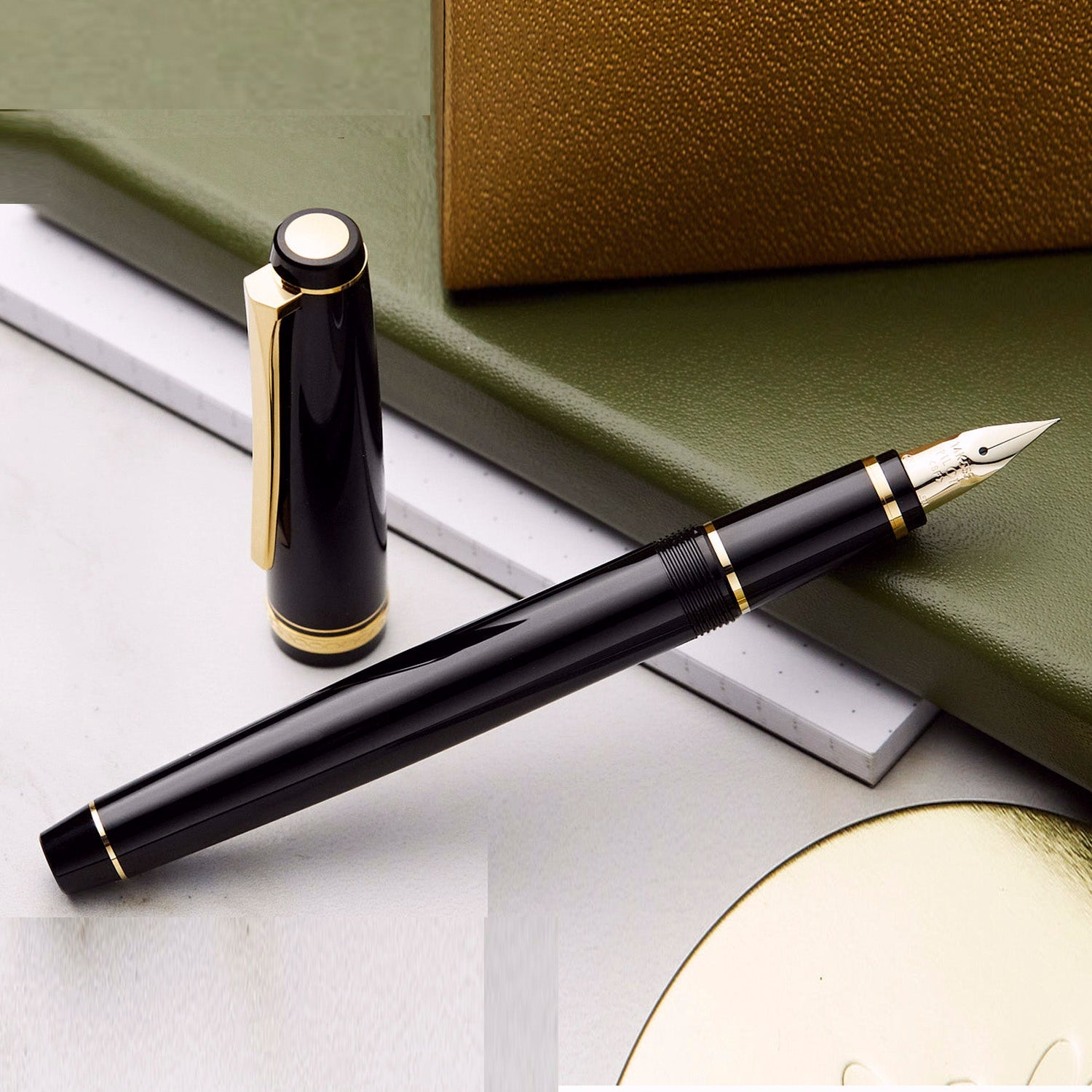 Pilot Falcon Black 14CT Fountain Pen
