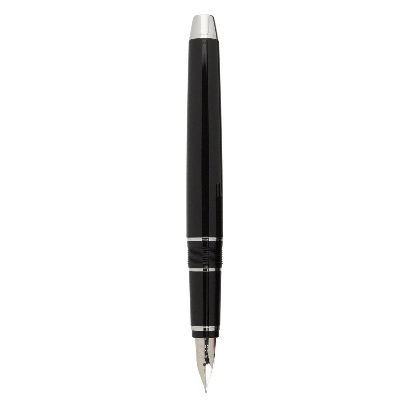 Pilot Falcon Metal Black Crome Trims Fountain Pen