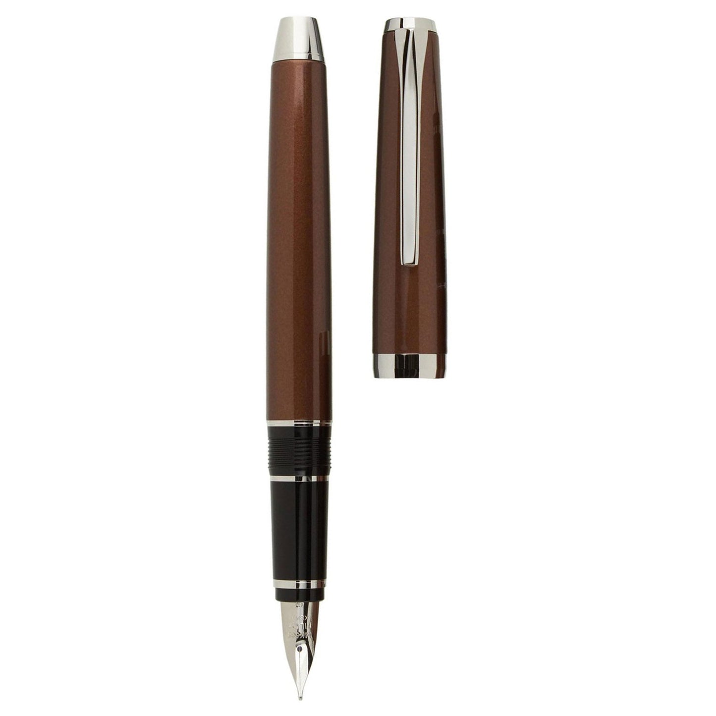 Pilot Falcon Metal Light Blue Crome Trims Fountain Pen