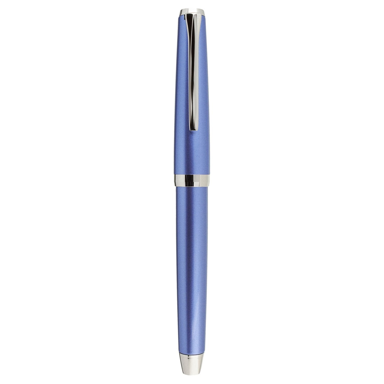 Pilot Falcon Metal Light Blue Crome Trims Fountain Pen