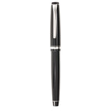 Pilot Falcon Resin Black Crome Trims Fountain Pen