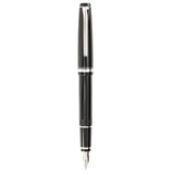 Pilot Falcon Resin Black Crome Trims Fountain Pen