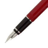 Pilot Falcon Resin Red Crome Trims Fountain Pen