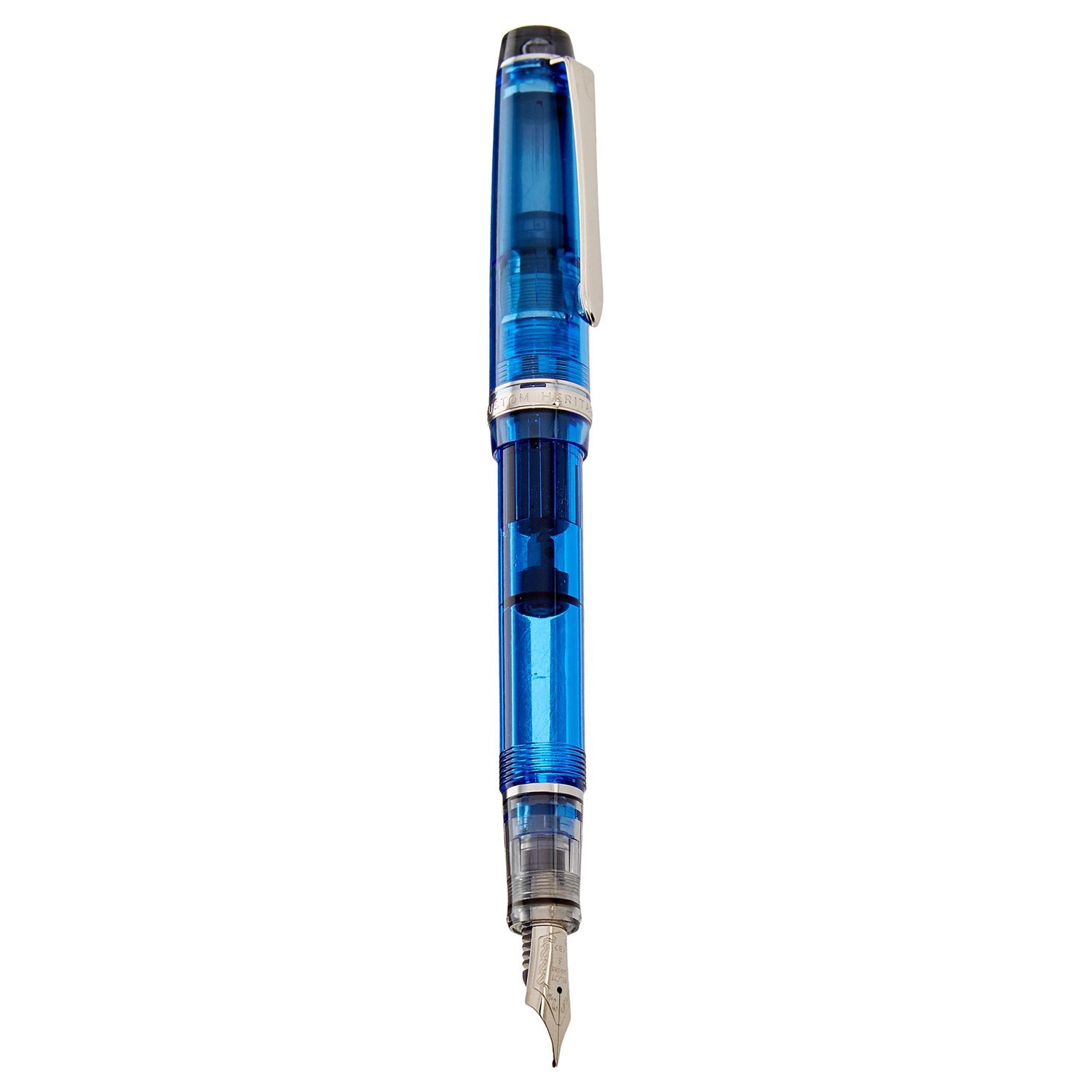 Pilot Custom Heritage 92 Transparent Blue CT Fountain Pen