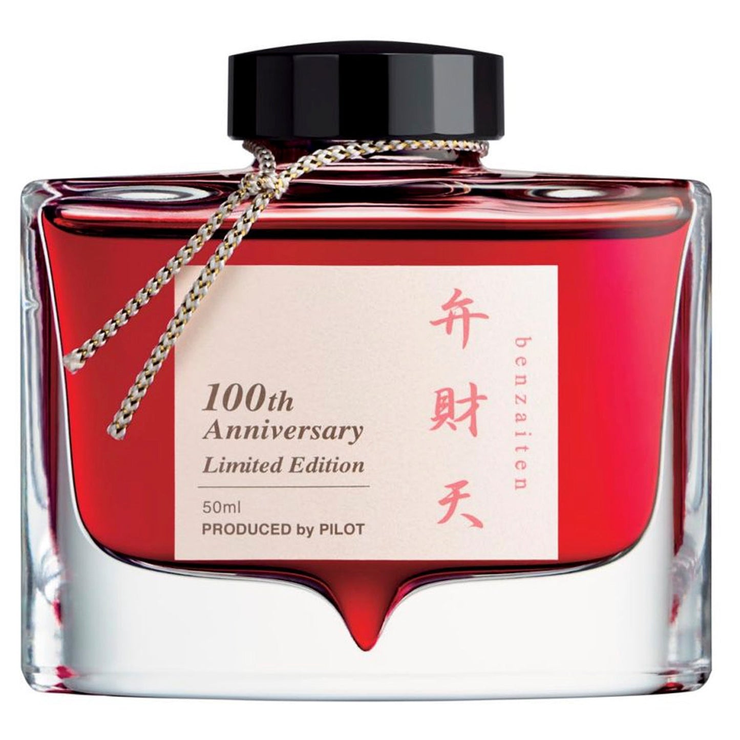 Pilot Iroshizuku 100th Anniversary Ink Bottle (Benzaiten - 50ML) 50PNK-Y100
