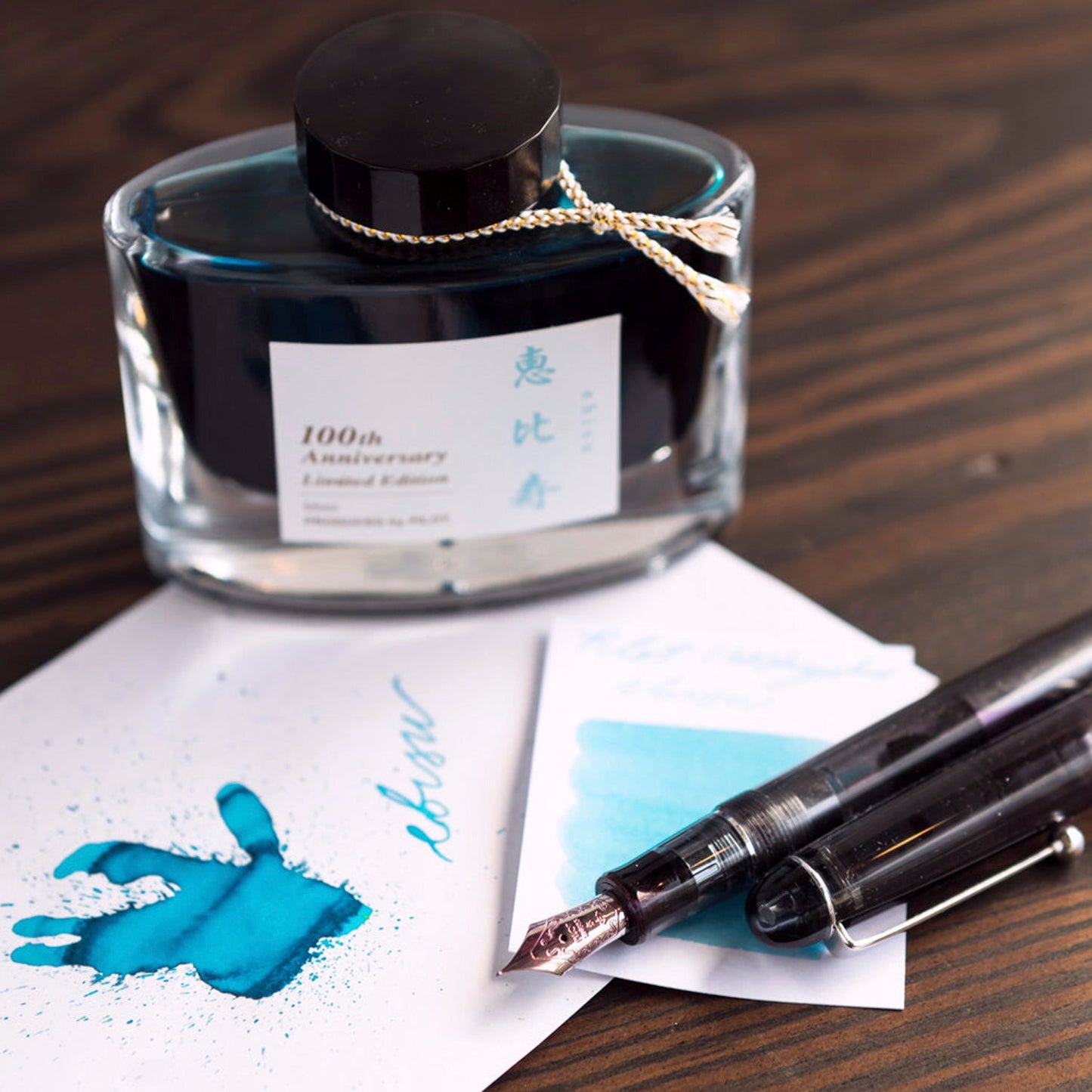 Pilot Iroshizuku 100th Anniversary Ink Bottle (Ebisu - 50ML) 50LBL-Y100