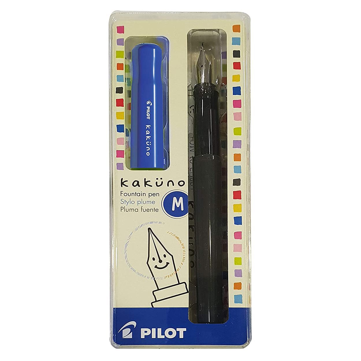 Pilot Kakuno Blue Fountain Pen