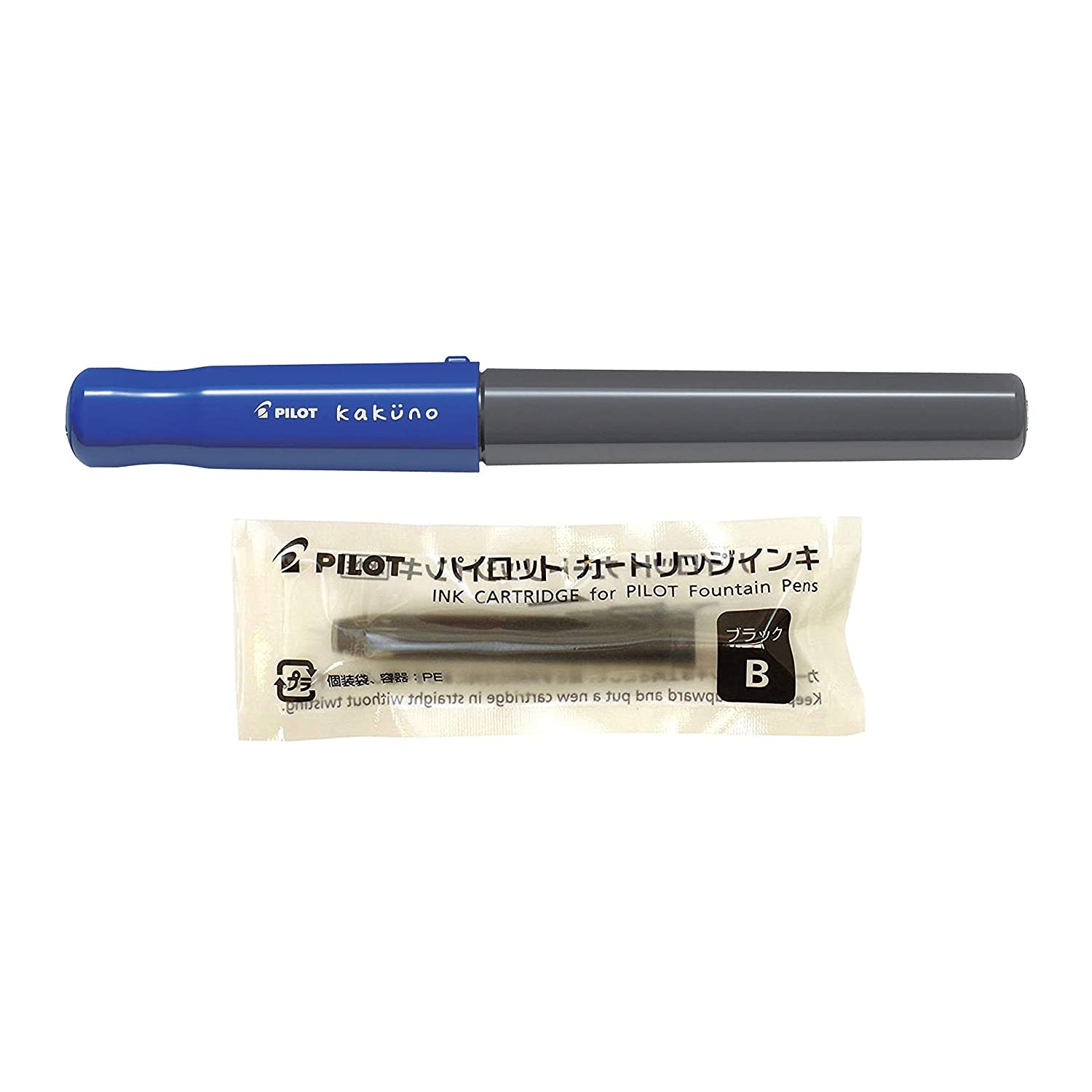 Pilot Kakuno Blue Fountain Pen
