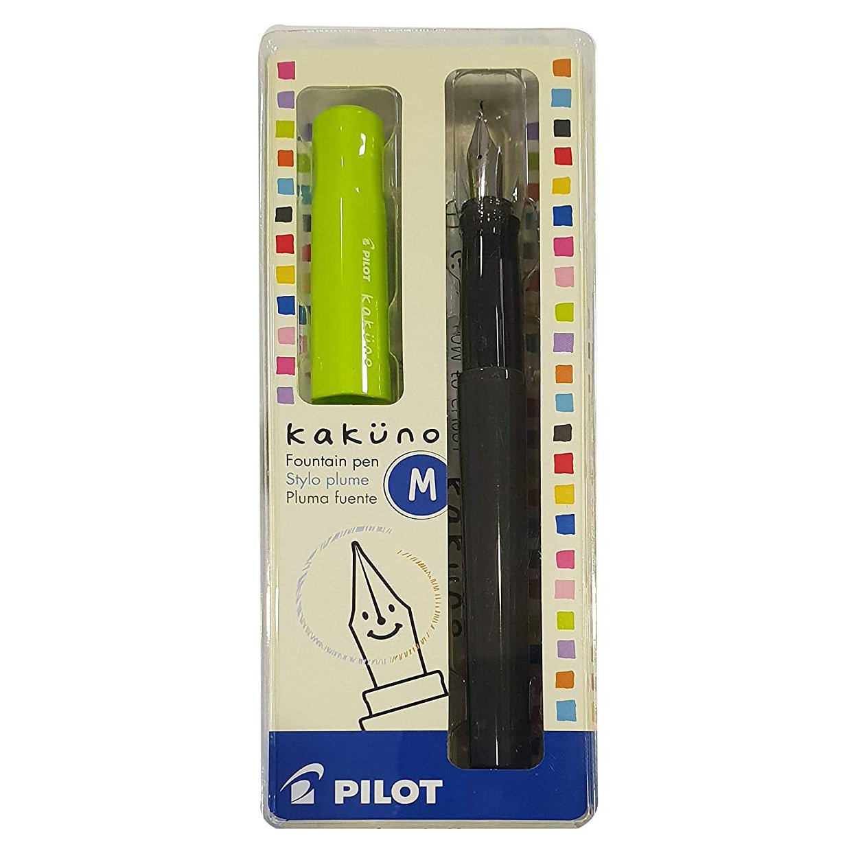 Pilot Kakuno Green Fountain Pen