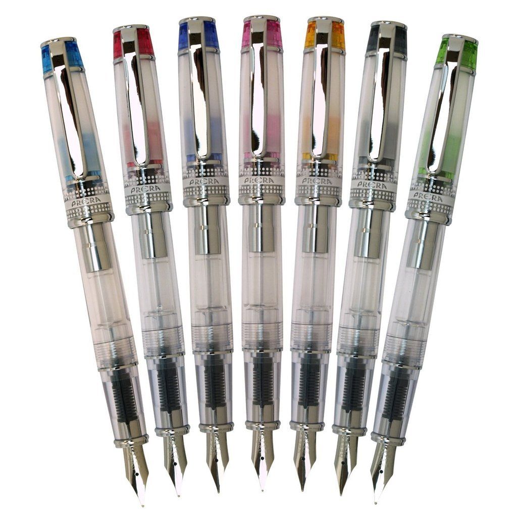 Pilot Prera Transparent Black Fountain Pen