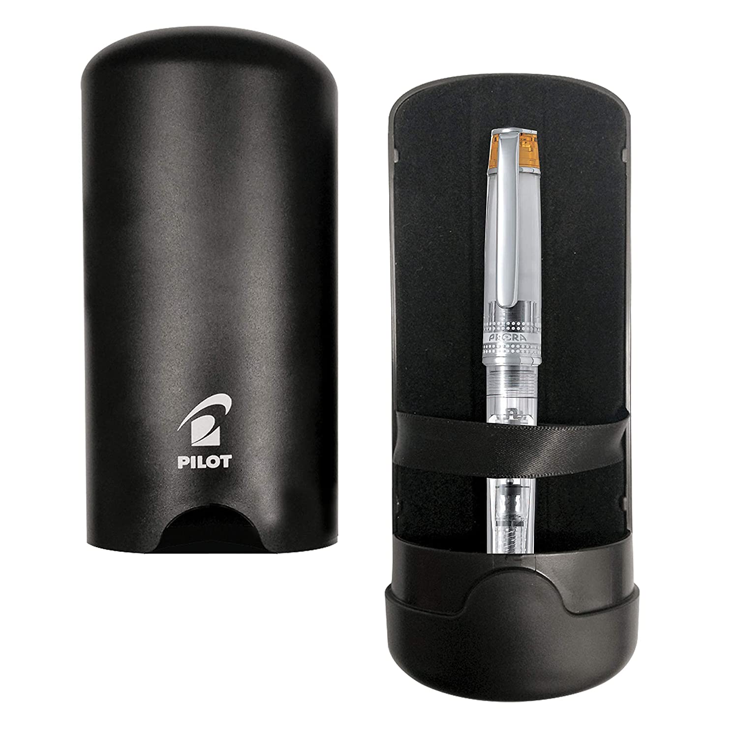 Pilot Prera Transparent Orange Fountain Pen