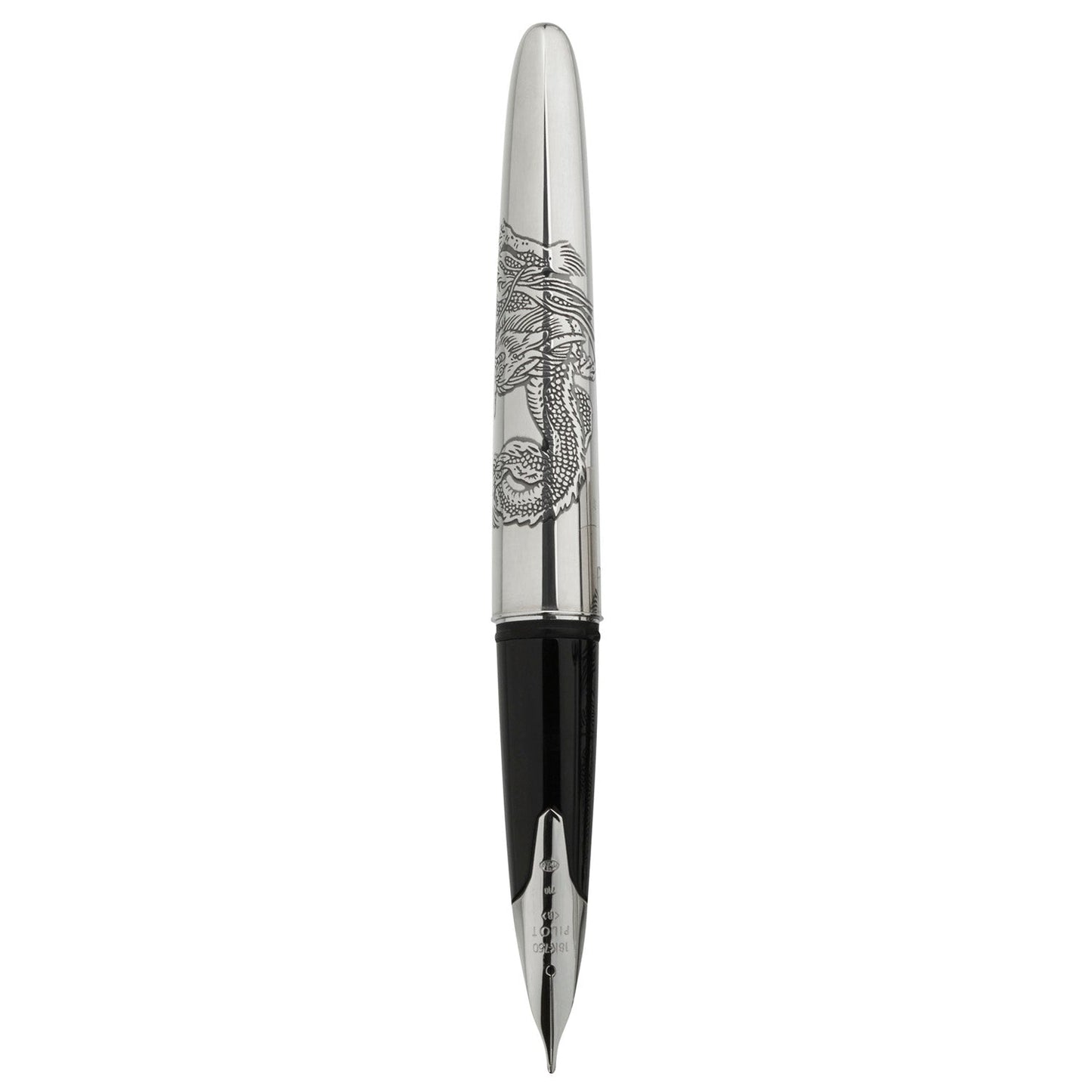 Pilot Sterling Silver Dragon CT Fountain Pen
